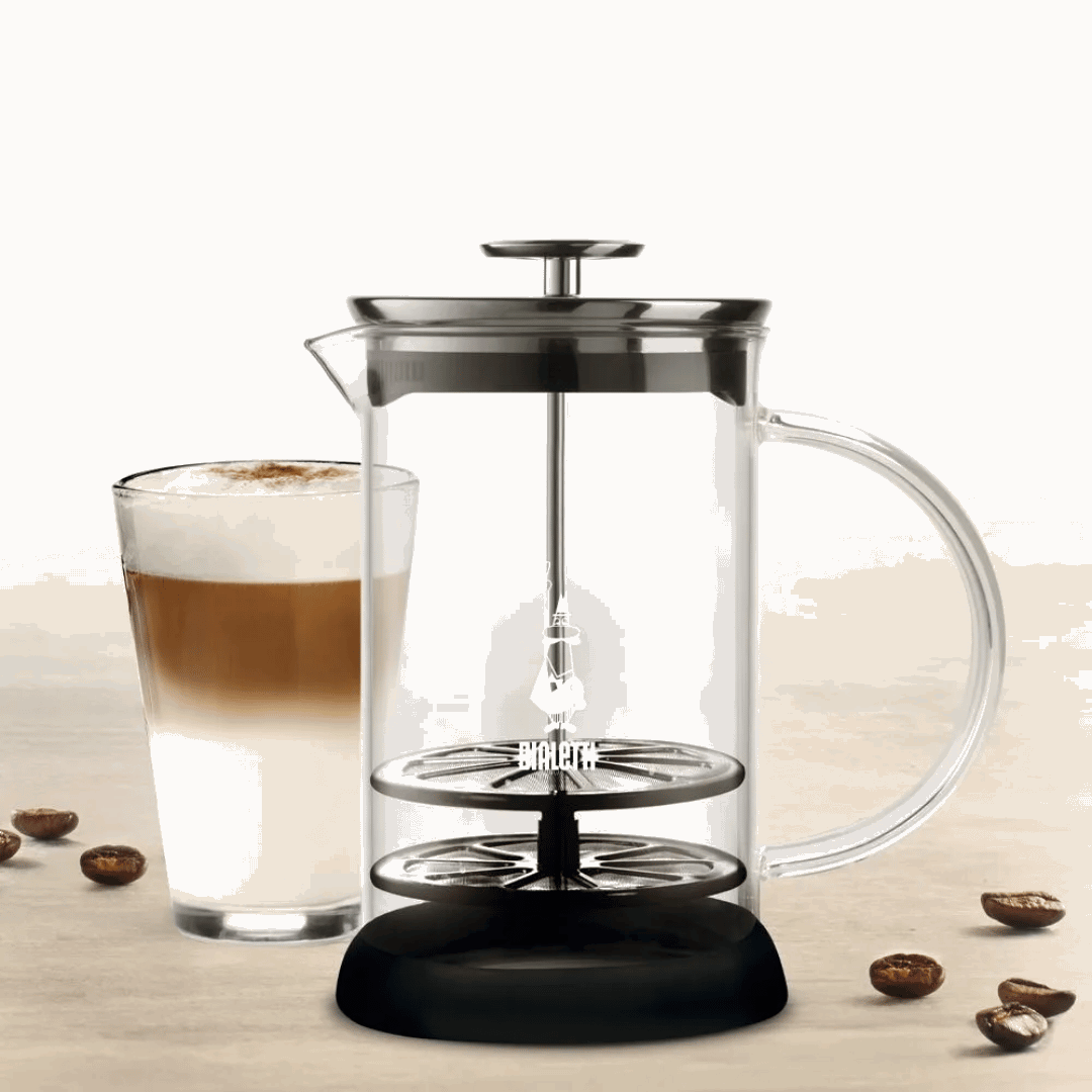 Bialetti Tuttocrema Glass Milk Frother