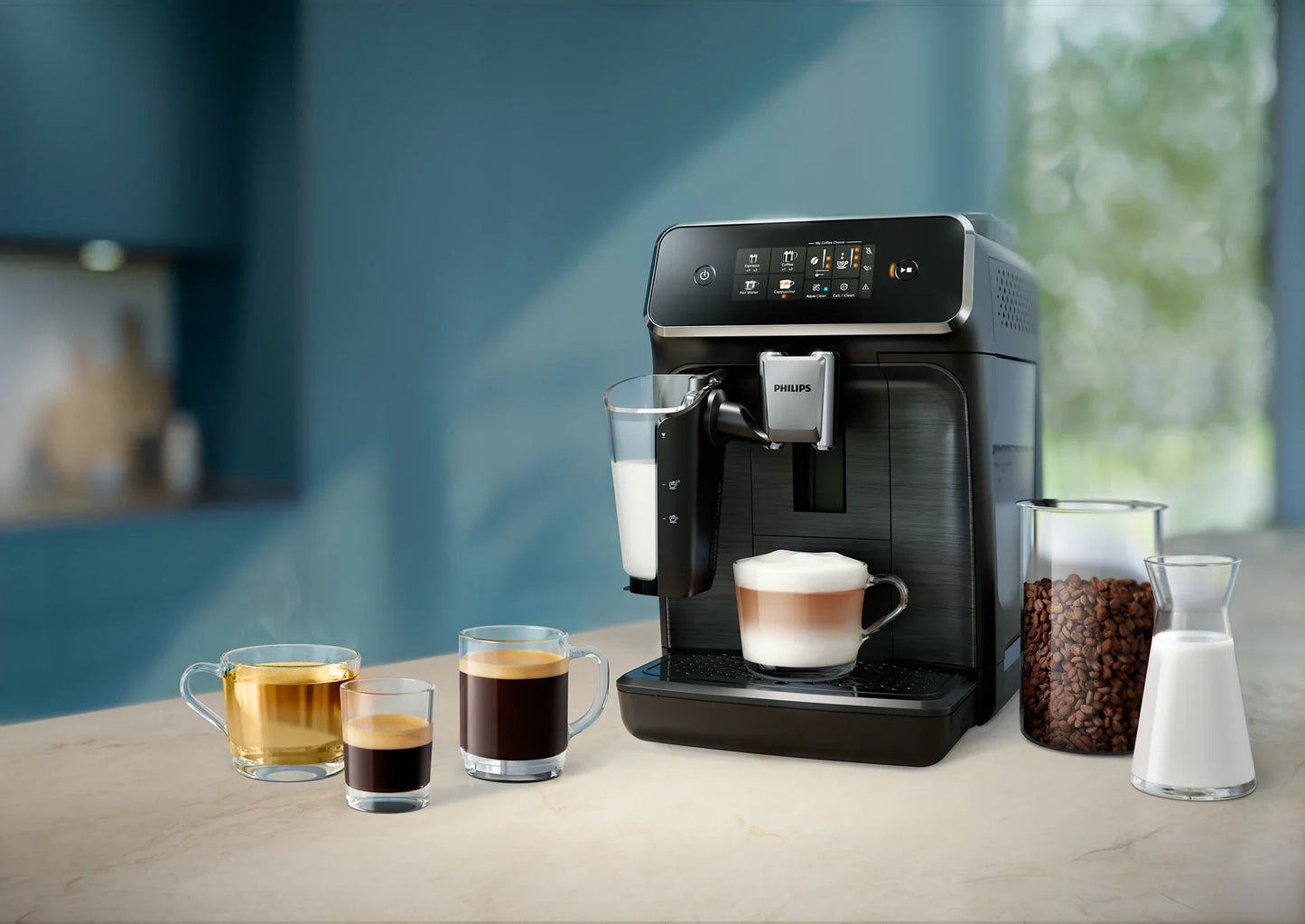 Philips Series 2300 LatteGo EP2331/10 Smart Bean to Cup Coffee Machine