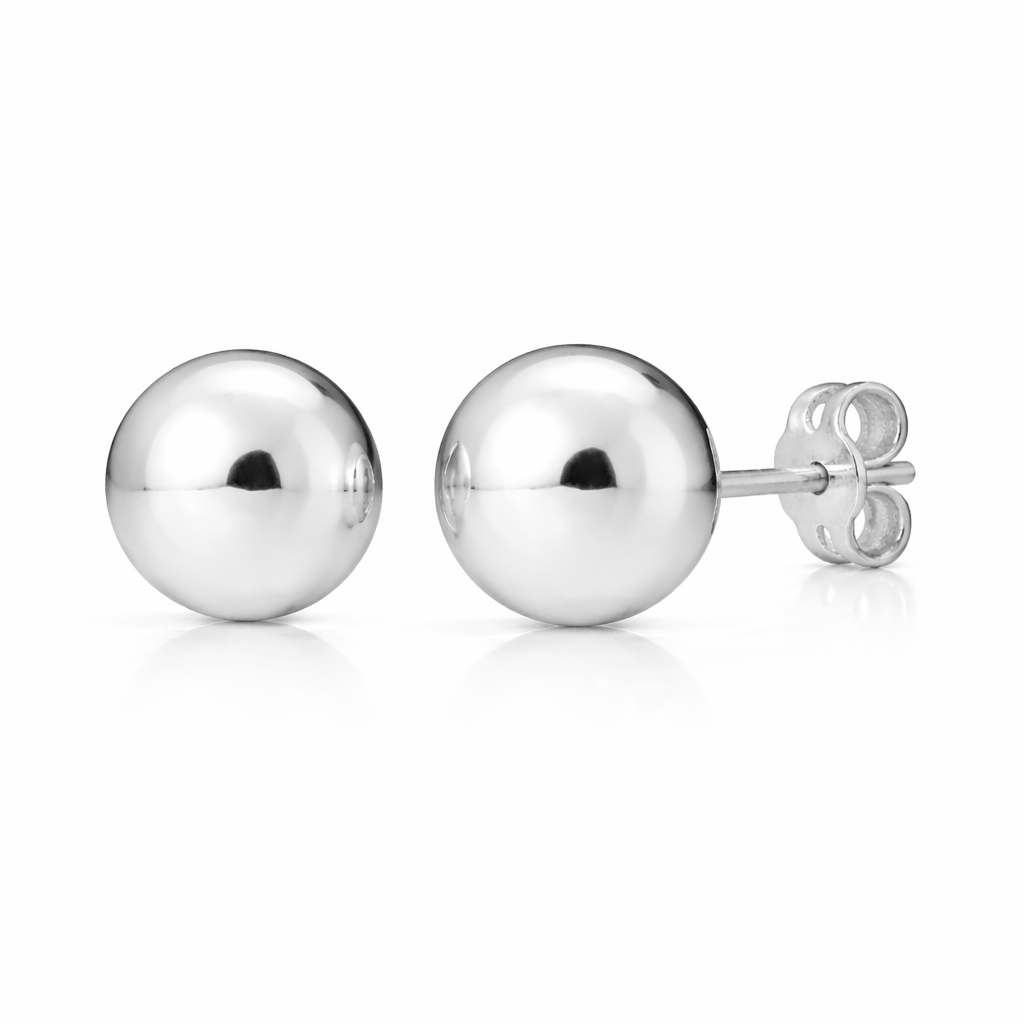 Simple Ball Stud Earrings