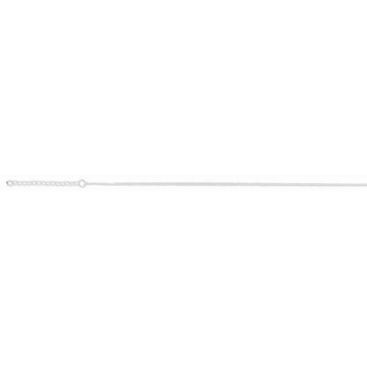 1mm Fine Curb Chain 16" + 2" Extender