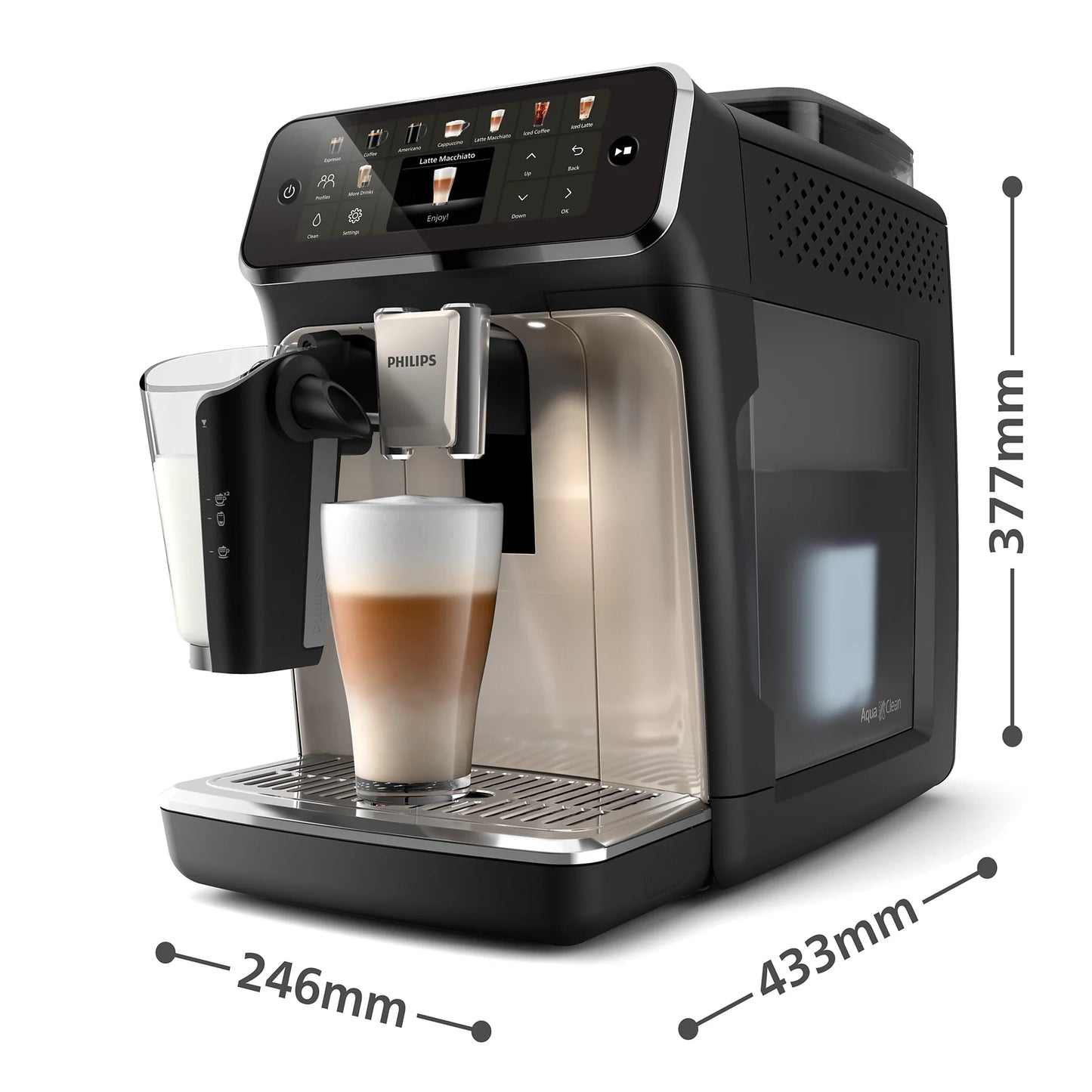 Philips 5500 Series LatteGo EP5547/90 Fully Automatic Espresso Machine
