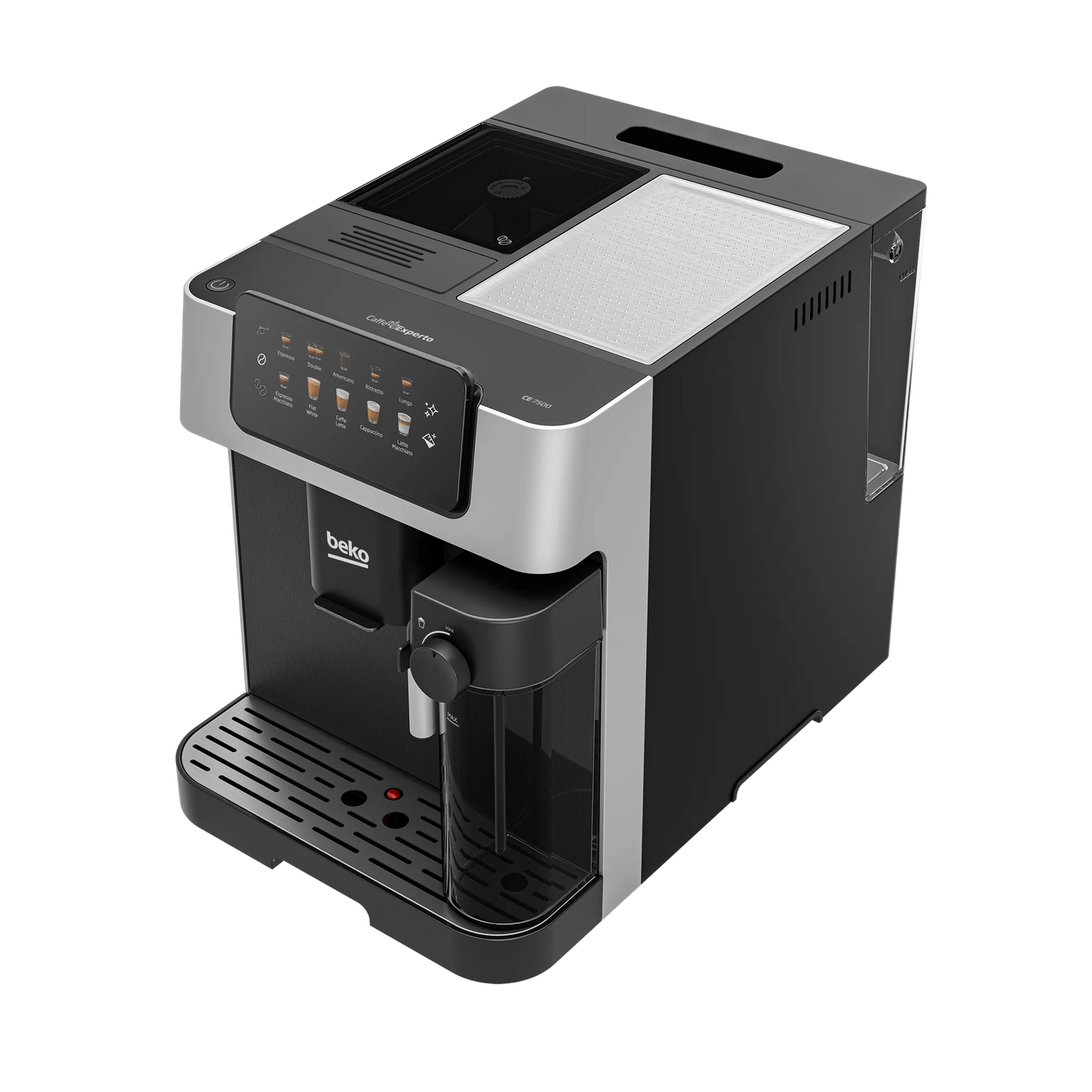 Beko CEG7304X Bean to Cup Coffee Machine Integrated Milk Jug