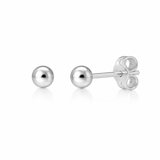 Simple Ball Stud Earrings