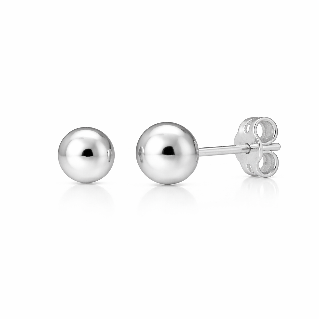 Simple Ball Stud Earrings