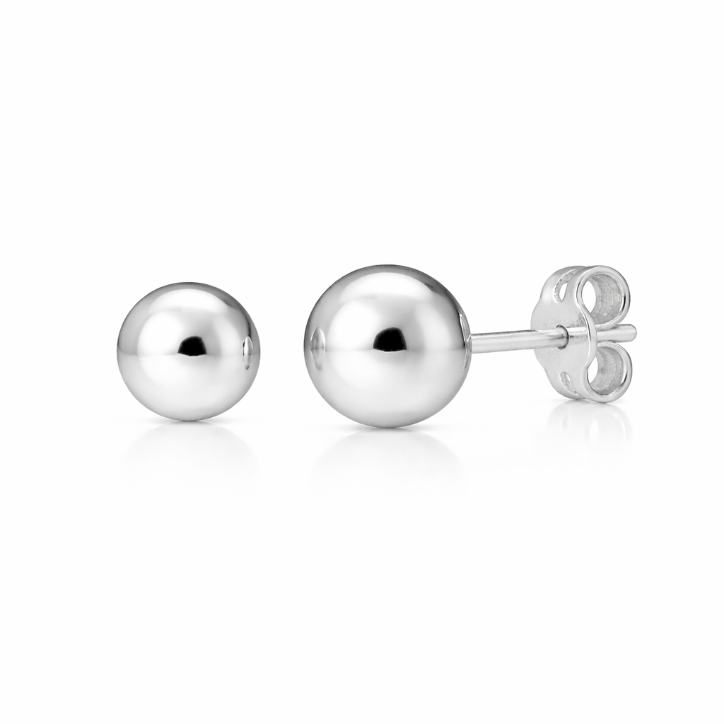 Simple Ball Stud Earrings