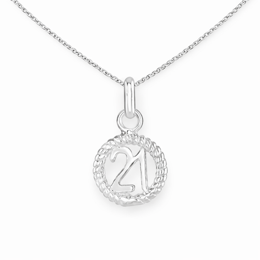 21st Birthday Necklace