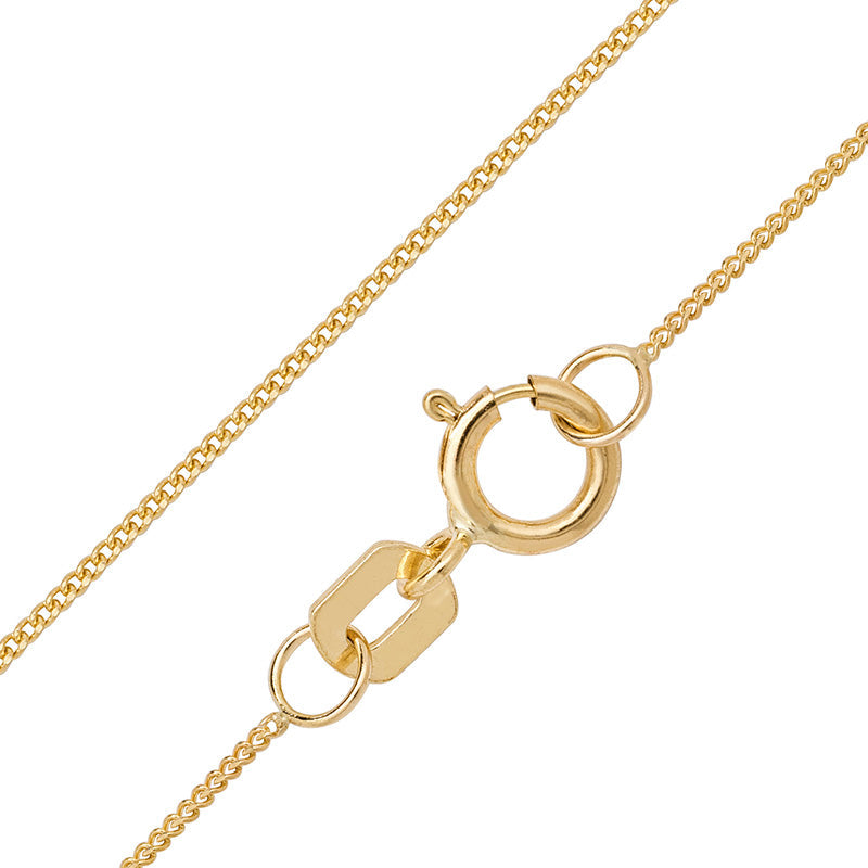 Triple Cubic Zirconia Drop Pendant Necklace