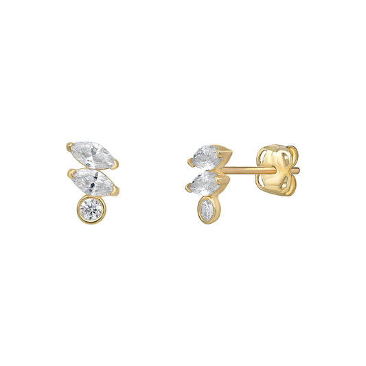 Erin CZ Stud Earrings