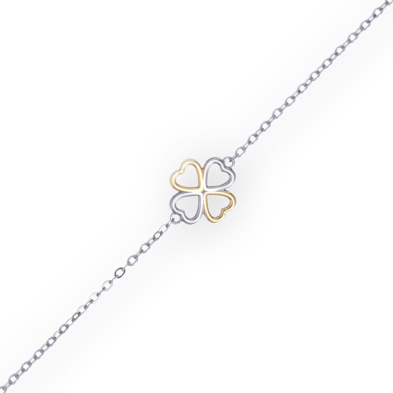 Clover Heart Bracelet