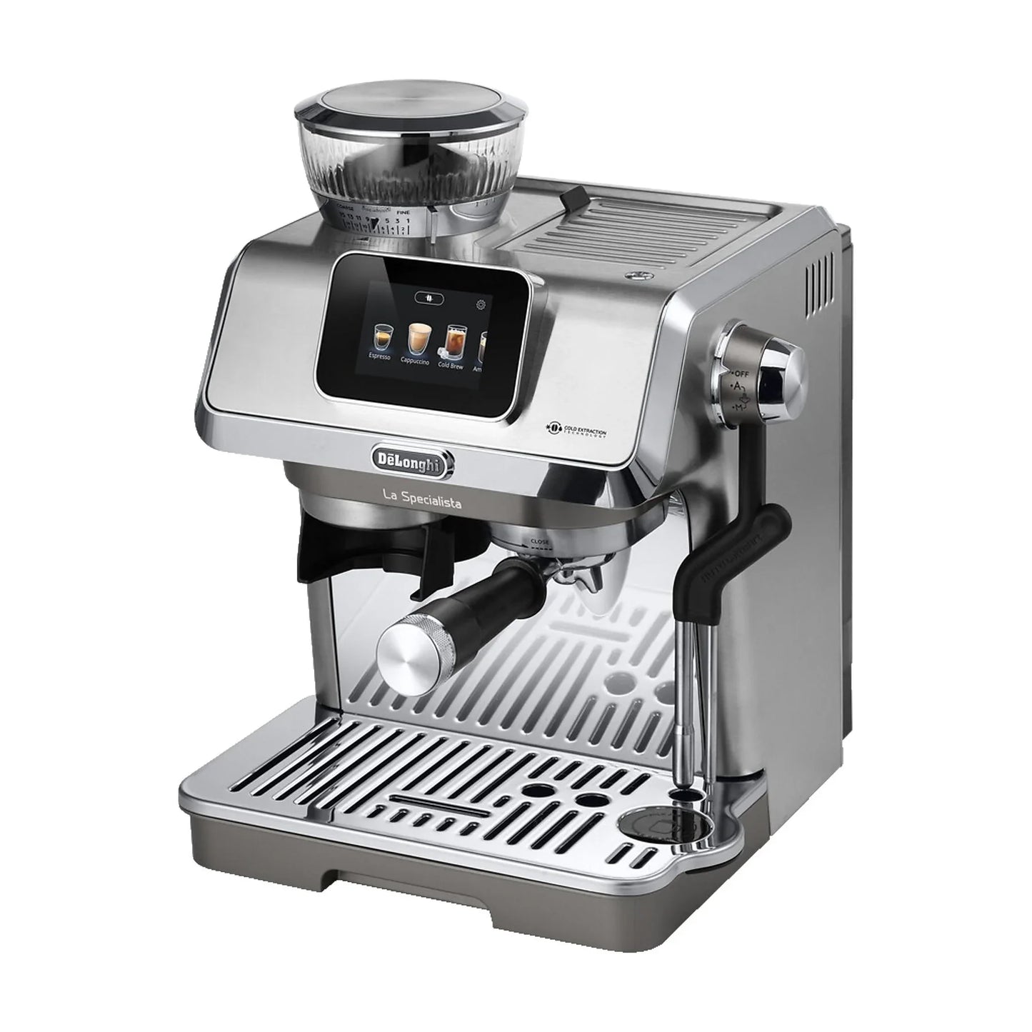 DeLonghi La Specialista Touch EC9455.M Bean to Cup Coffee Machine - Stainless Steel