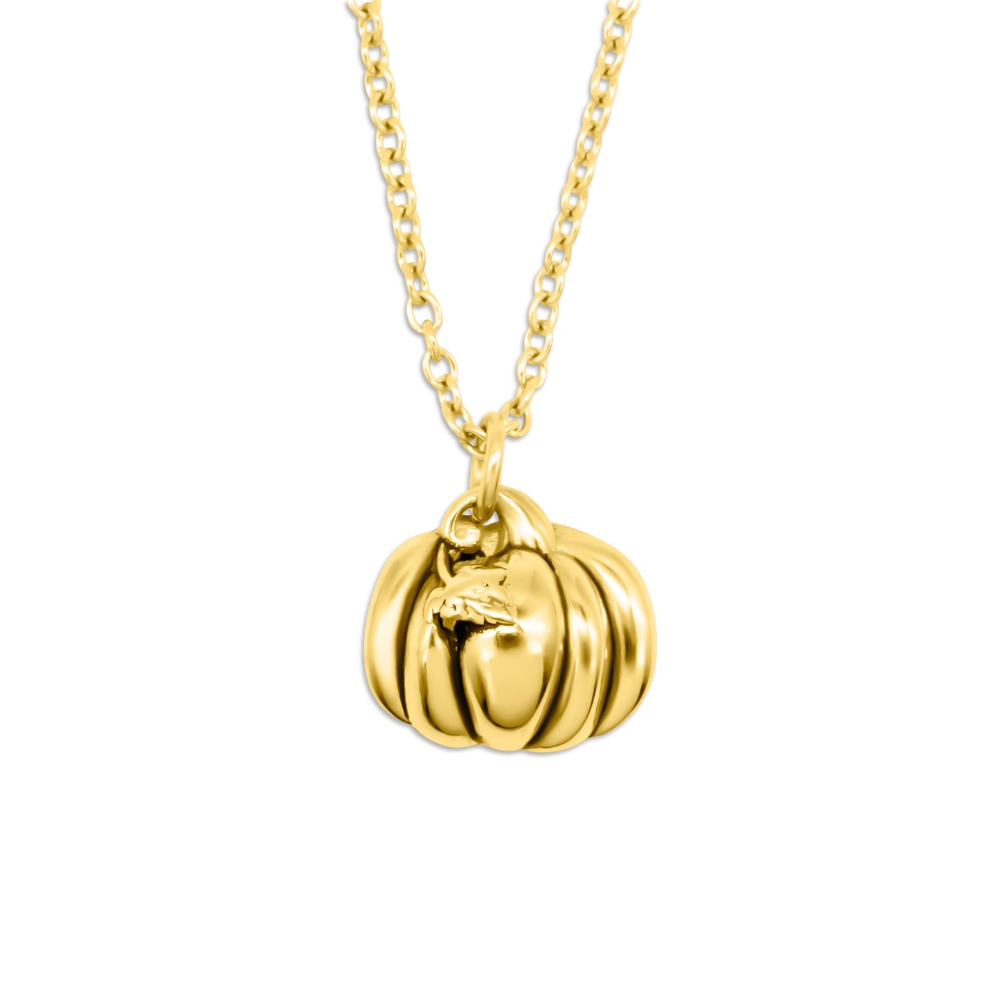 Pumpkin Gold Necklace