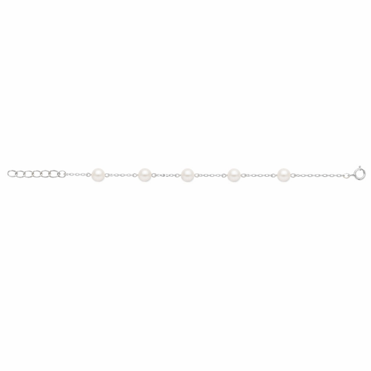 Dainty Pearl Bead Bracelet