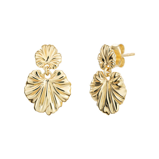 Drop Leaf Earrings