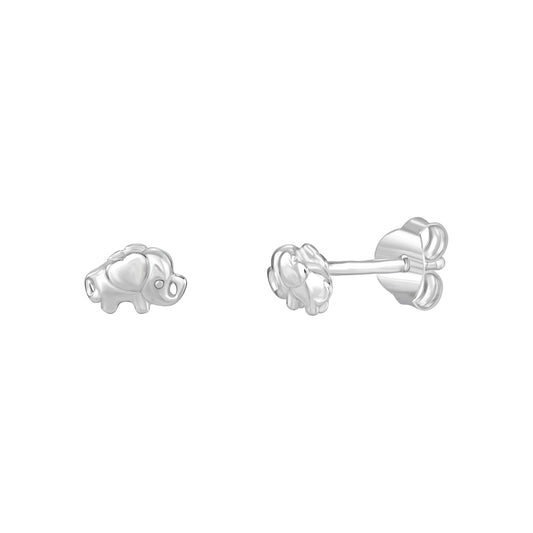 Elephant Love Stud Earrings