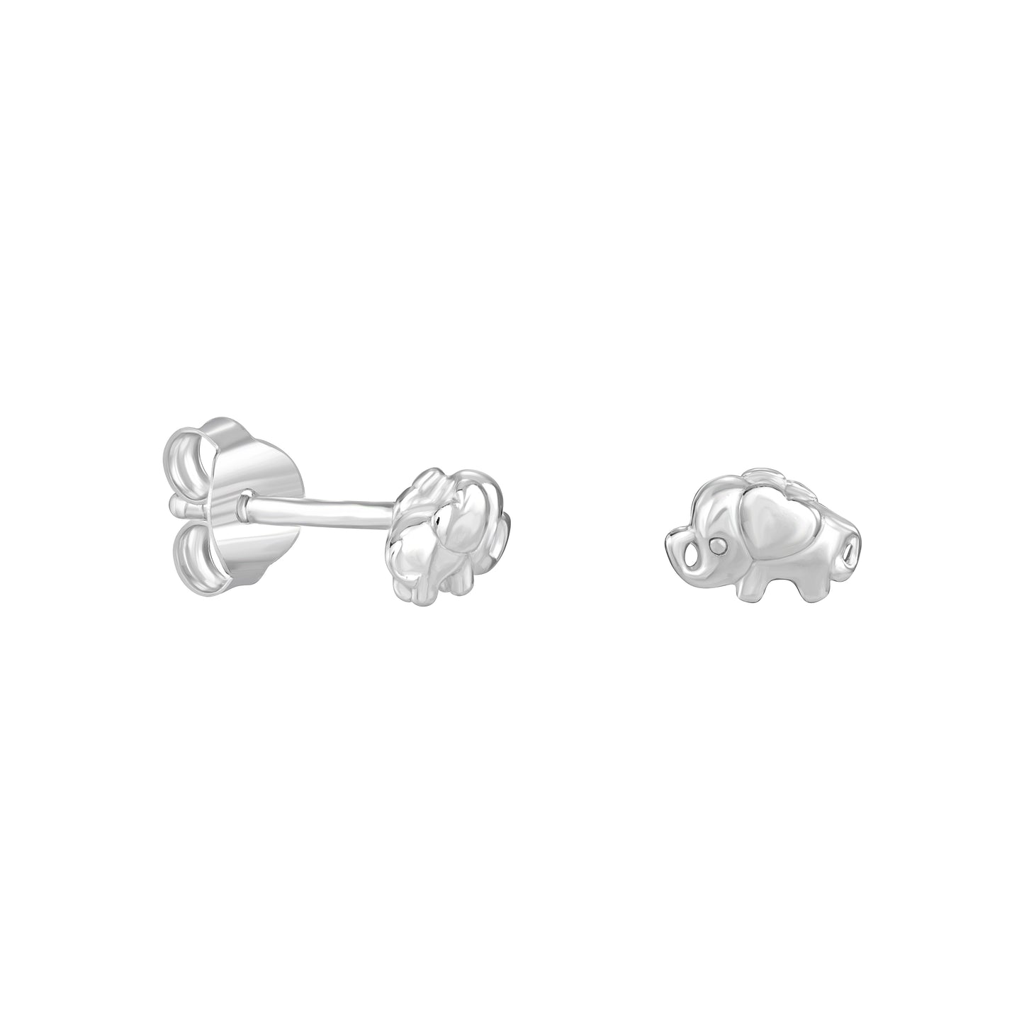 Elephant Love Stud Earrings