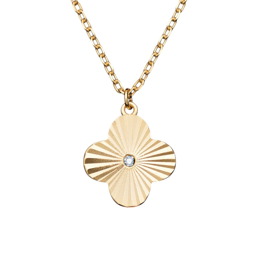 Clover Sunburst Necklace