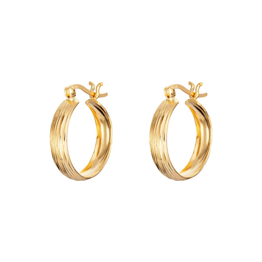Rippled Hinged Hoops