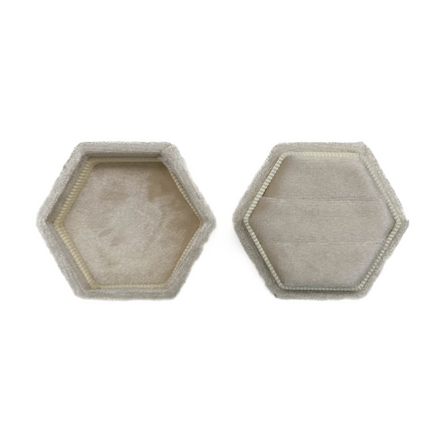 Nude Hexagon 'I would choose you in every lifetime' ring box