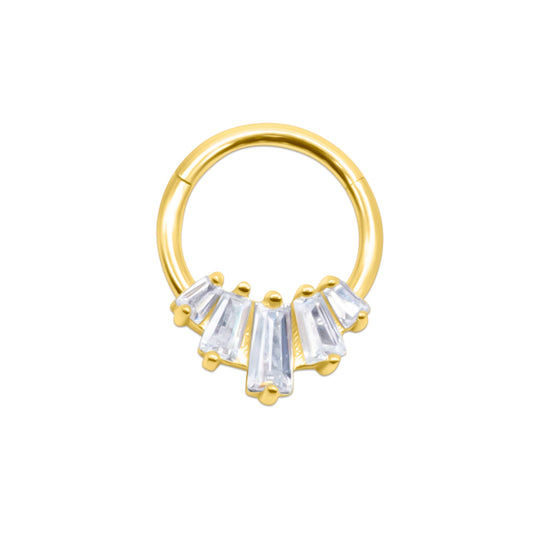 Gold Aylin Gem Septum Ring
