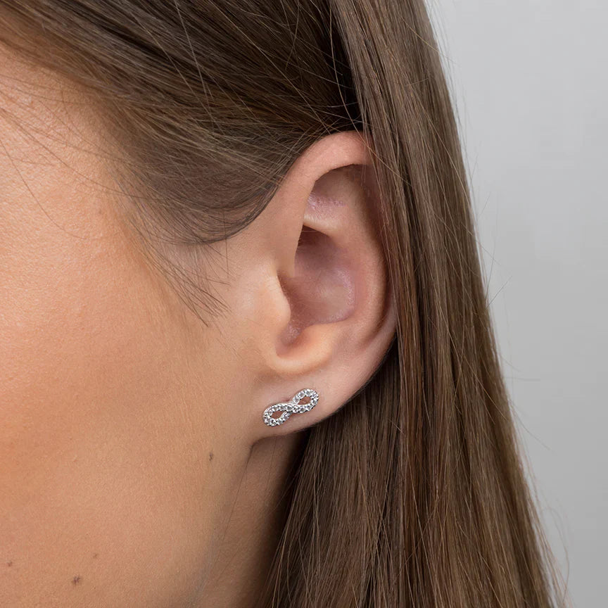 Infinity Stud Earrings