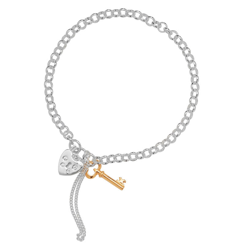 Lock and Key Bracelet