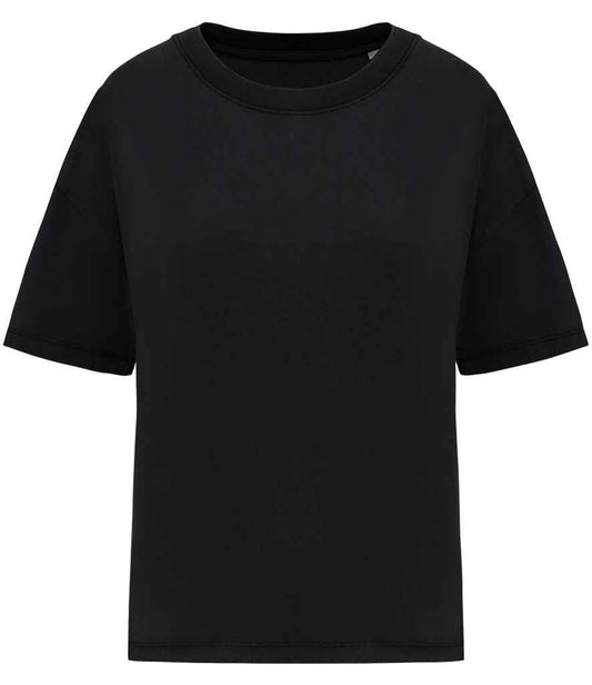 Organic Oversize Washed T-shirt: Womens