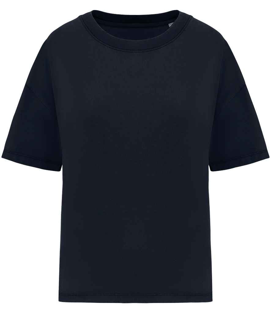 Organic Oversize Washed T-shirt: Womens