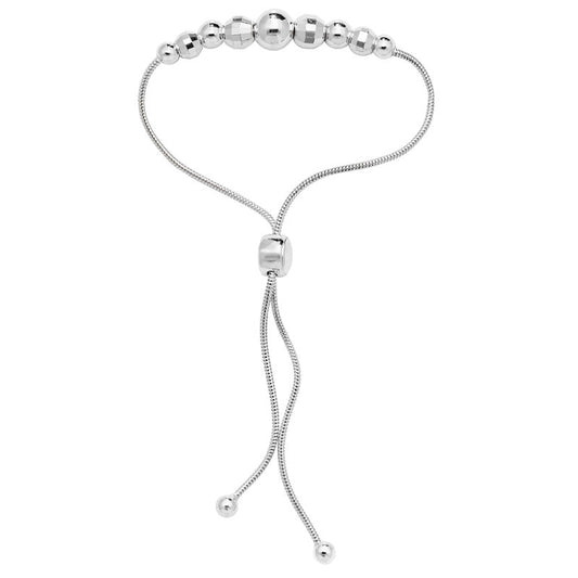 Nine Bead Bolo Bracelet