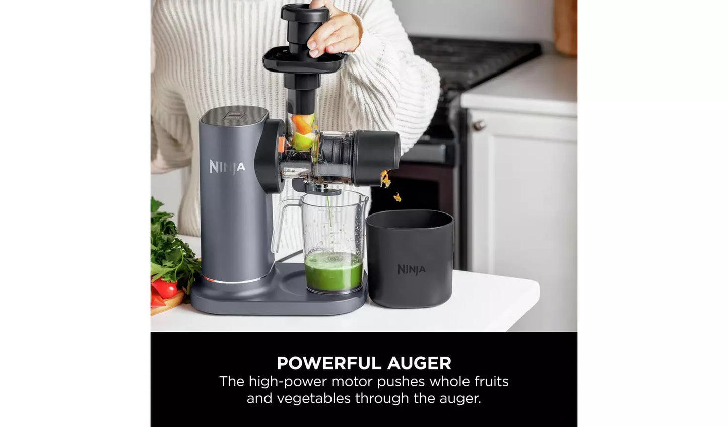 Ninja Cold Press Juicer with Anti-Clog Filter JC151UK