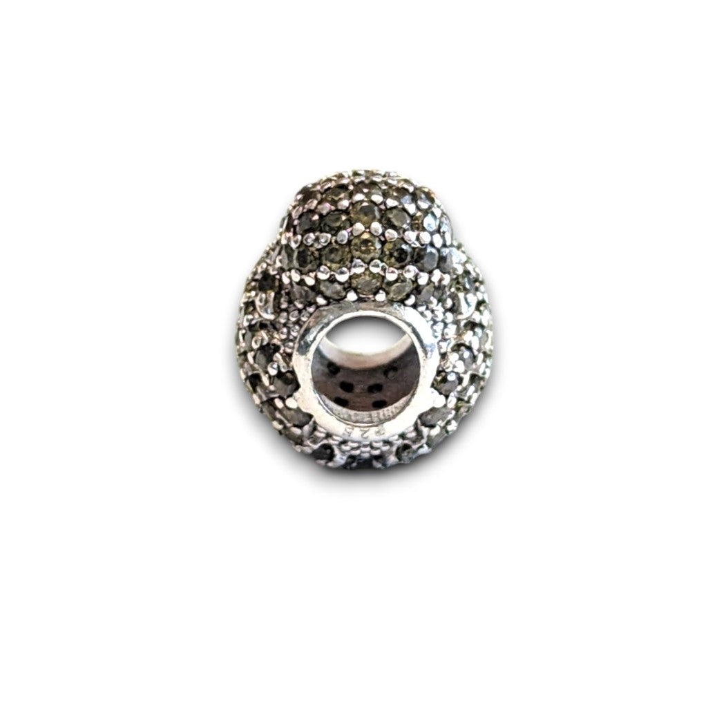 Octopus CZ Bead Charm