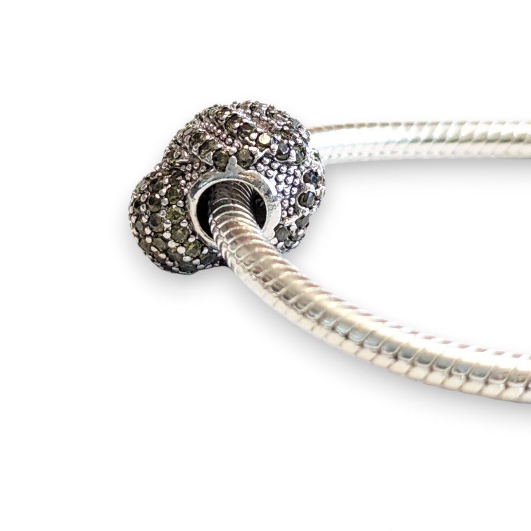 Octopus CZ Bead Charm