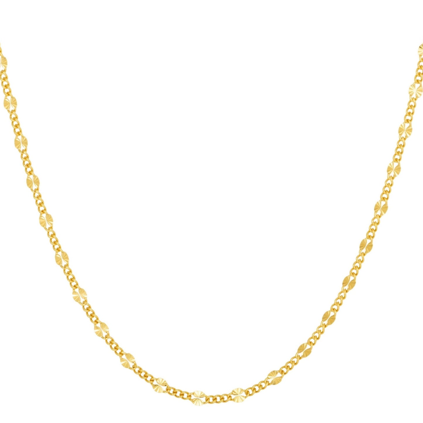 Starburst Gold Layering Necklace