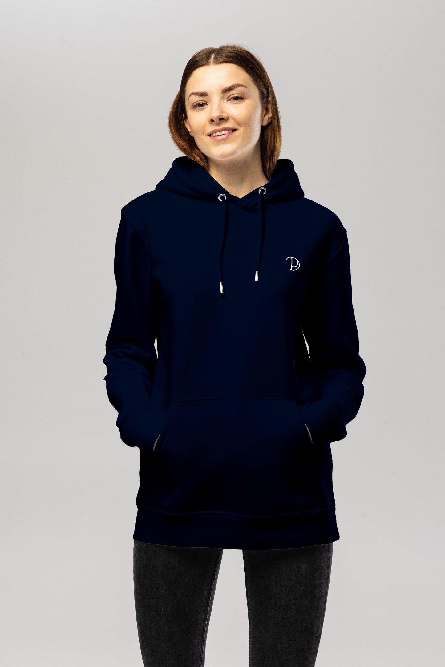 Embroidered Logo Hoodie