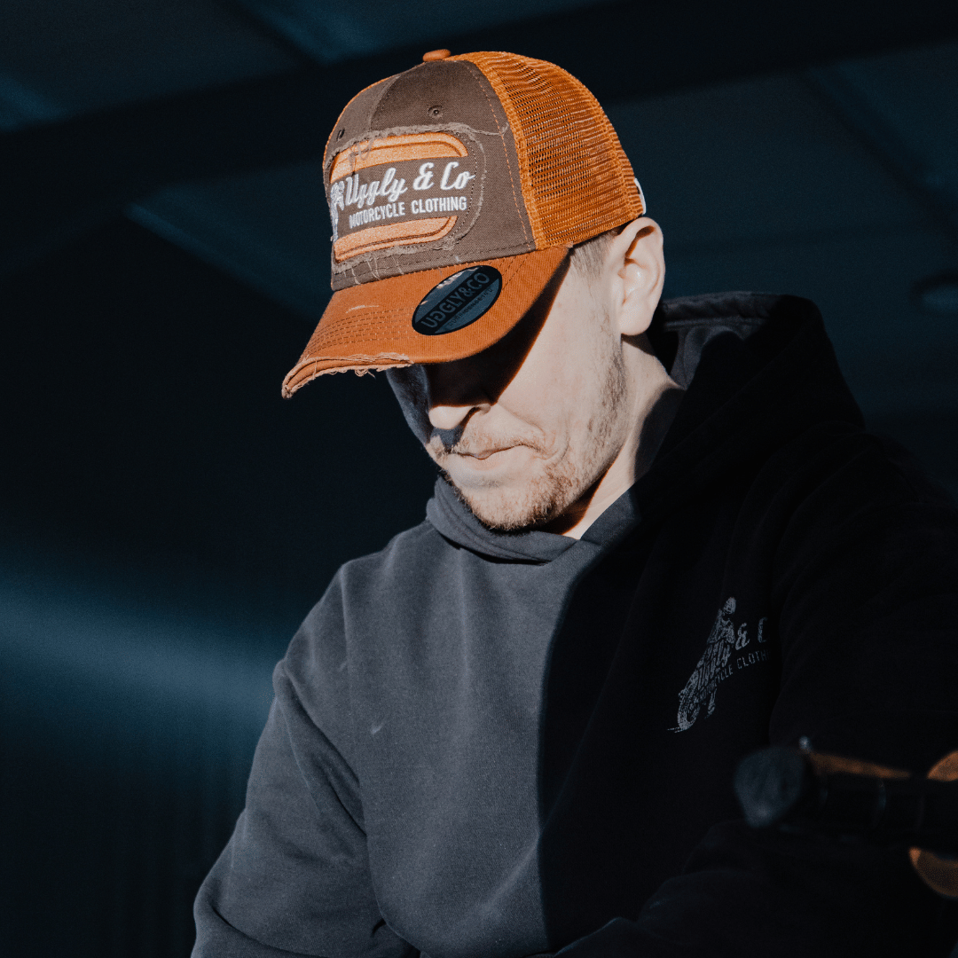 Rust Flattrack Cap