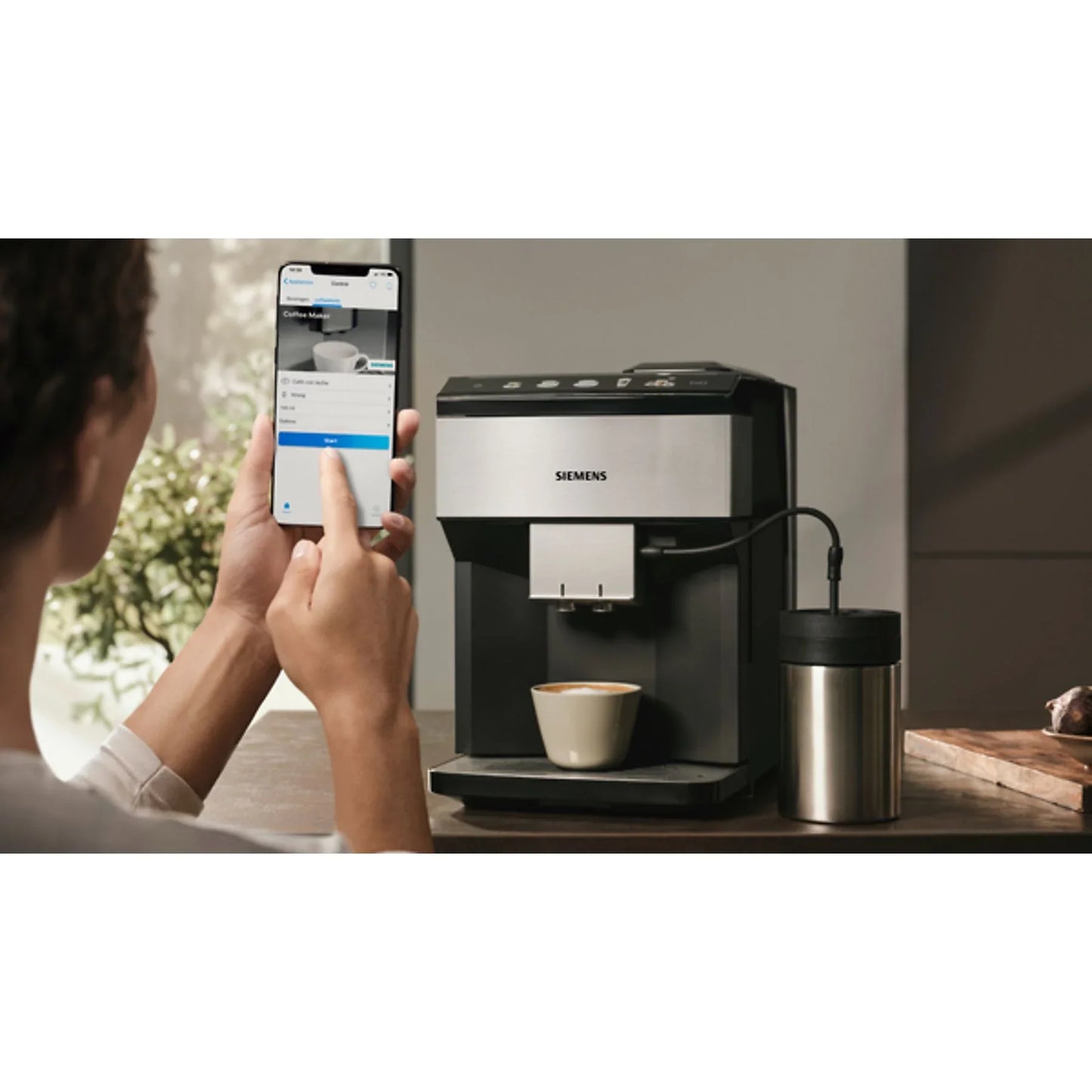 Siemens TP516RX3 EQ.500 Classic Connect Fully Automatic Coffee Machine