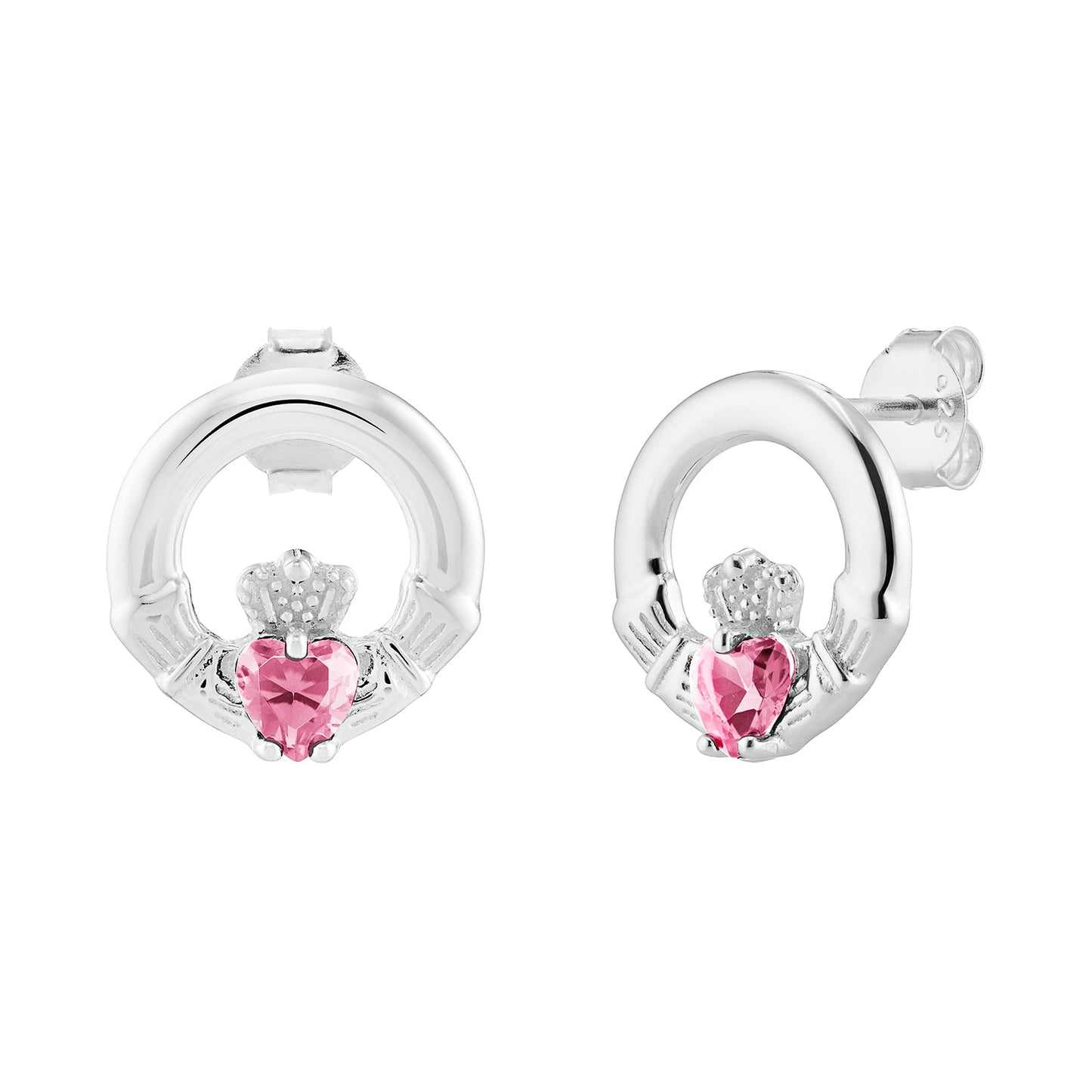 October Birthstone Claddagh Jewellery Set