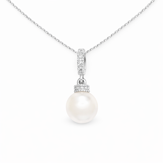 Pearl Drop Pendant Necklace
