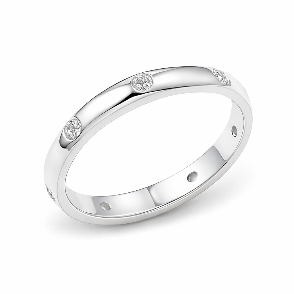 Cubic Zirconia Band Ring