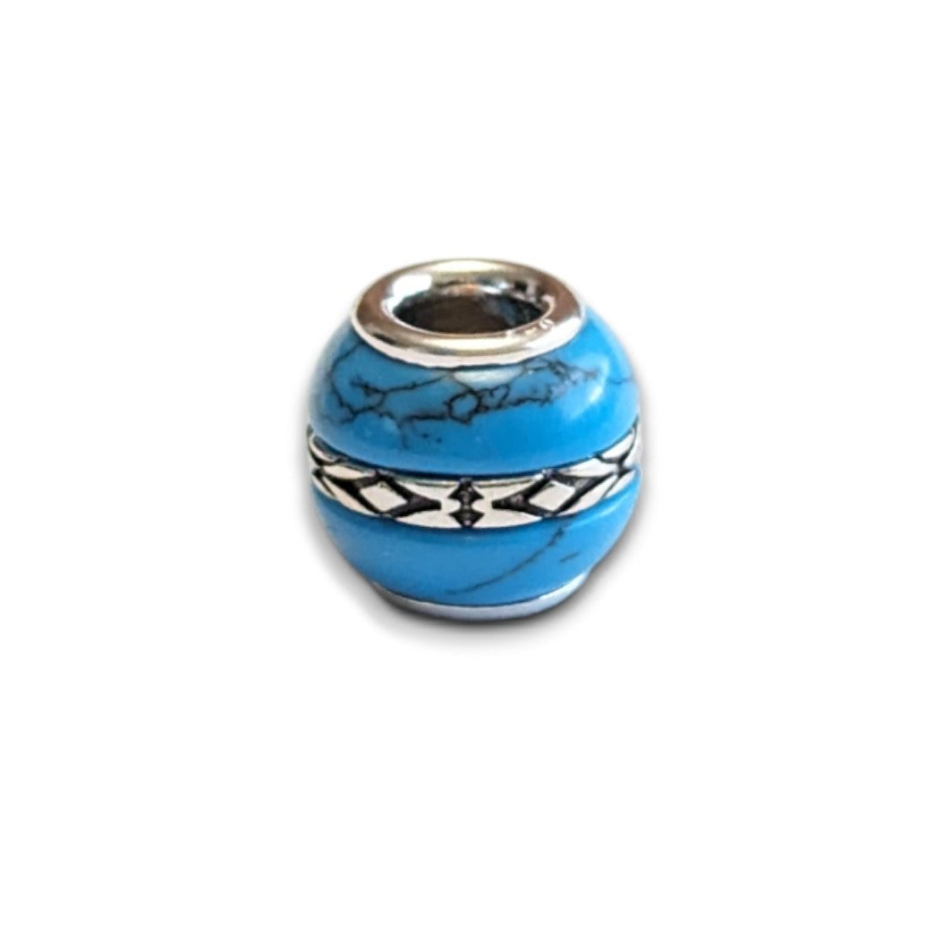 Turquoise Bead Charm