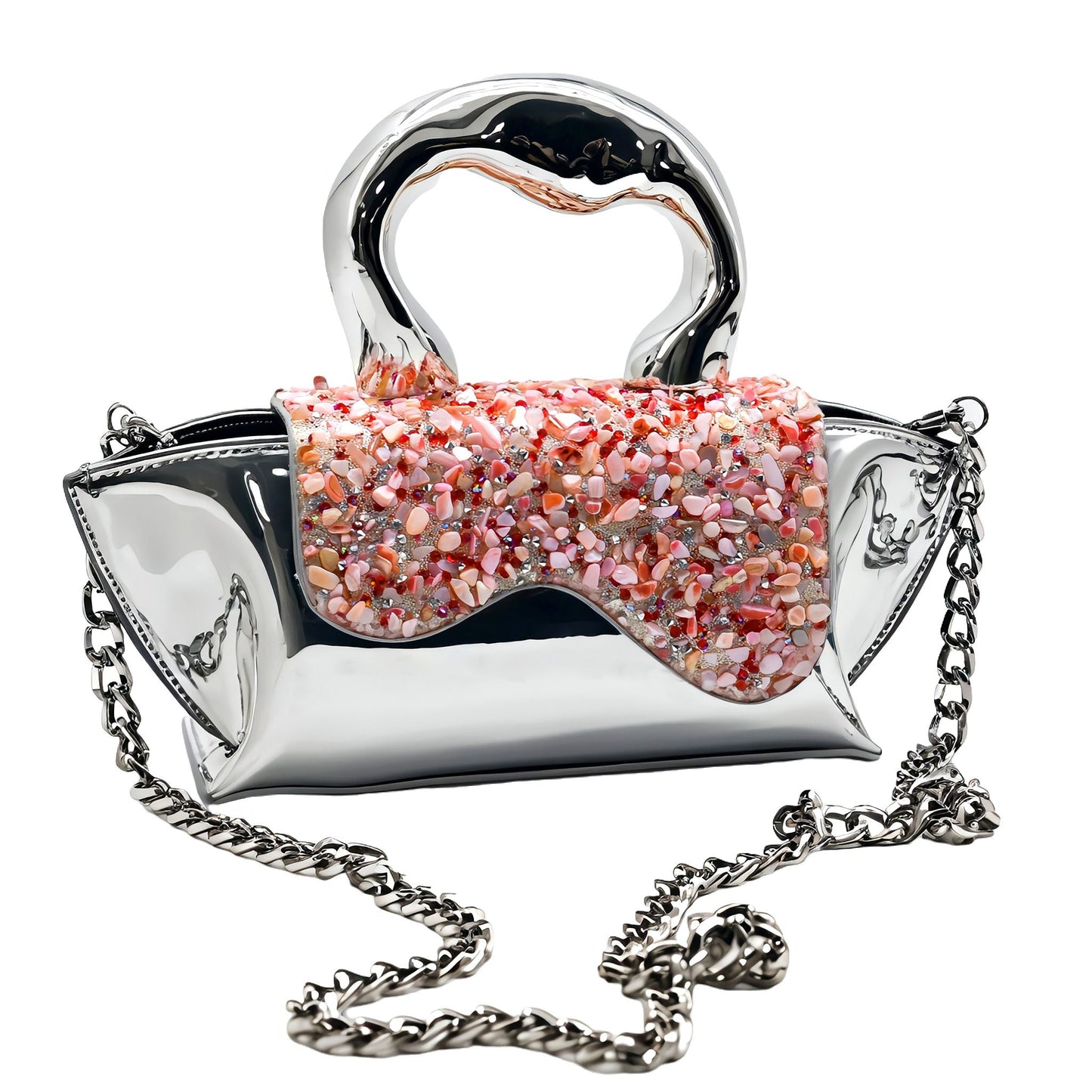 Sahi London Silver-Pink Luxe Mini
