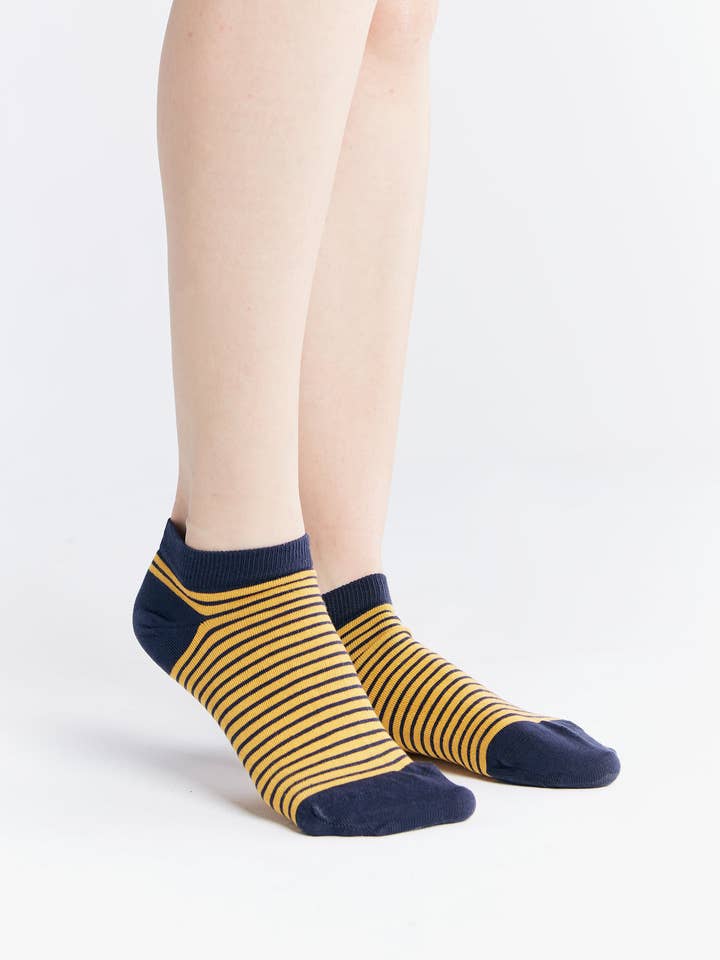 Organic Cotton Trainer Socks (6 Pack)