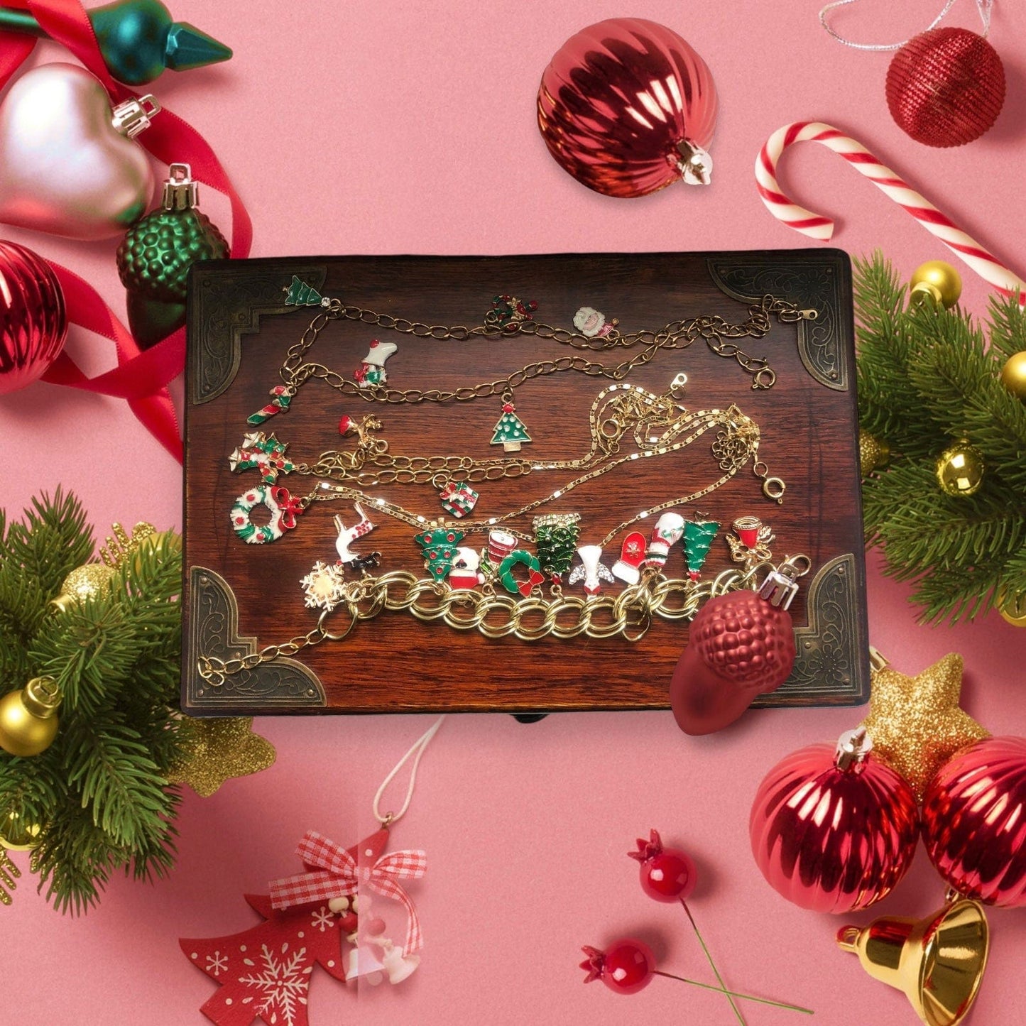 Christmas Charm Bracelet