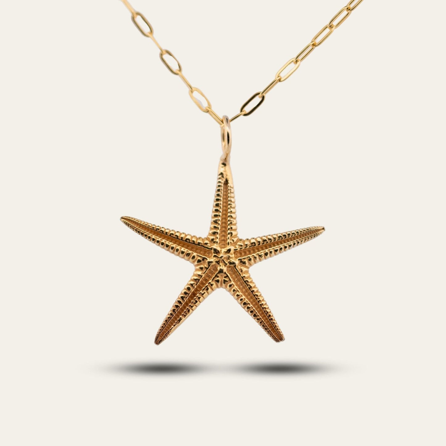 Maxi Gold Starfish Necklace