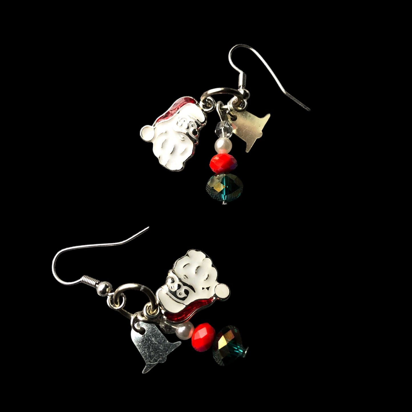Santa Claus Dangle Earrings